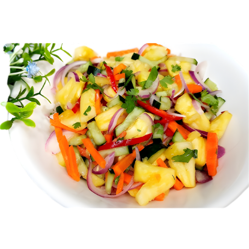 acar timun nenas (cucumber & pineapple pickles salad)