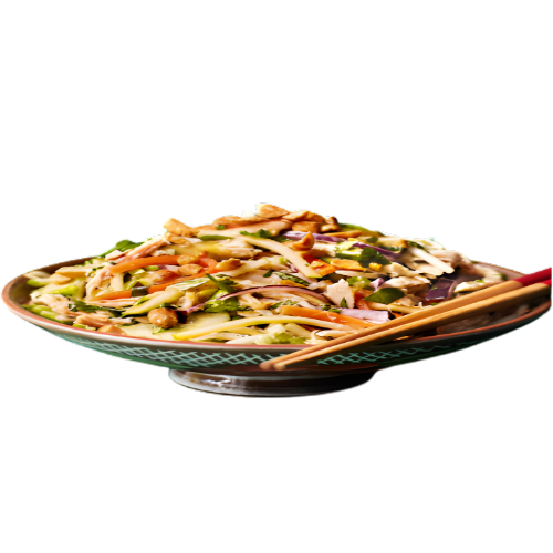 ayam kerabu (chicken salad)