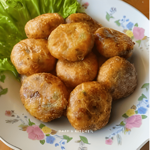 begedel (cutlet beef or chicken)