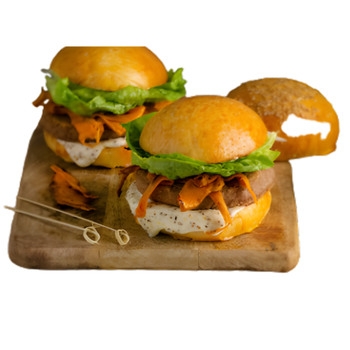 chef special beef slider (burger mini lembu) beef mini burger