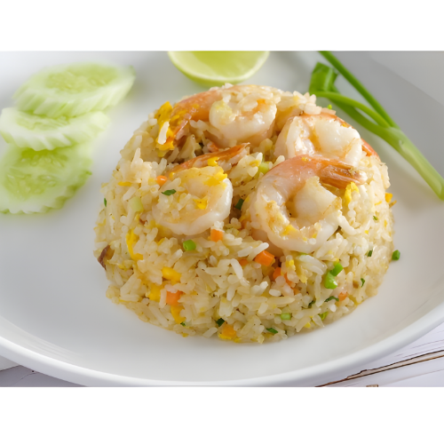 nasi goreng udang (shrimp fried rice)
