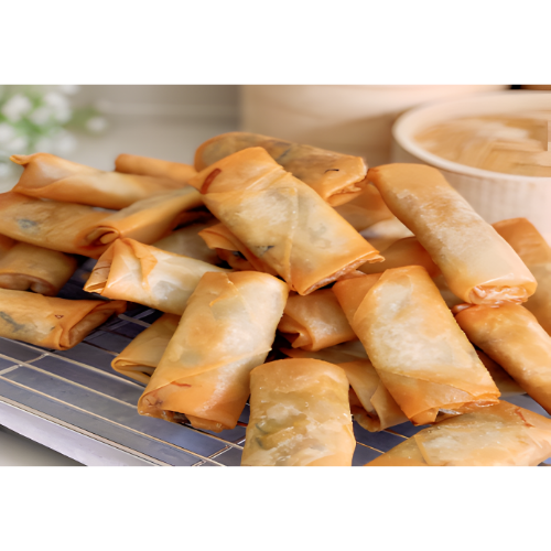 popia goreng (spring rolls)
