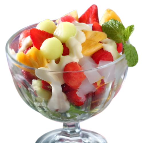 puding buah buahan (mixed fruit pudding)
