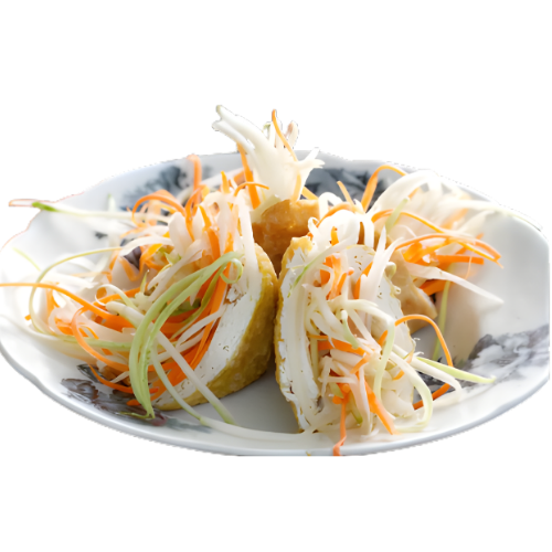 tauhu sumbat (stuffed tofu)
